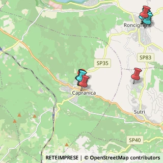 Mappa Via Giacomo Leopardi, 01012 Capranica VT, Italia (2.91636)