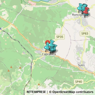Mappa Via Giacomo Leopardi, 01012 Capranica VT, Italia (2.73)