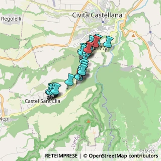 Mappa SP  Per Civita Castellana km. 2, 01030 Castel Sant'Elia VT, Italia (1.2963)