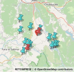 Mappa Via Guglielmo Marconi, 02030 Torricella In Sabina RI, Italia (6.926)