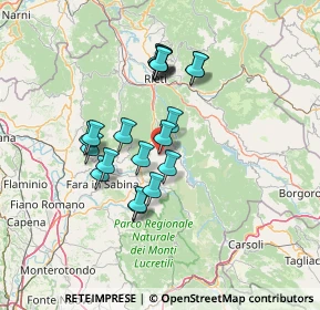 Mappa Via Guglielmo Marconi, 02030 Torricella In Sabina RI, Italia (12.266)