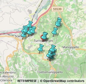 Mappa Largo Madonna, 65020 Turrivalignani PE, Italia (1.484)