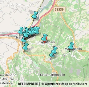 Mappa Largo Madonna, 65020 Turrivalignani PE, Italia (1.697)