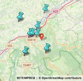 Mappa Largo Madonna, 65020 Turrivalignani PE, Italia (3.5075)