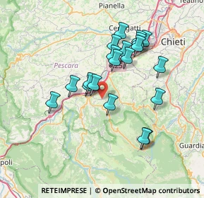 Mappa Largo Madonna, 65020 Turrivalignani PE, Italia (6.823)