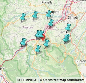 Mappa Largo Madonna, 65020 Turrivalignani PE, Italia (6.555)