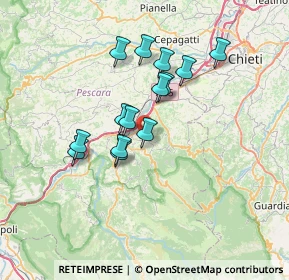 Mappa Largo Madonna, 65020 Turrivalignani PE, Italia (5.96)