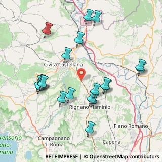 Mappa SS 3, 01033 Civita Castellana VT, Italia (8.968)