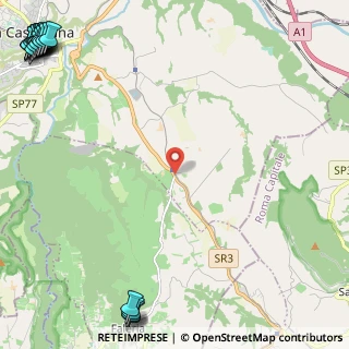 Mappa SS 3, 01033 Civita Castellana VT, Italia (4.623)