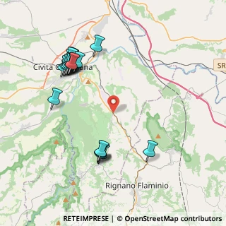 Mappa SS 3, 01033 Civita Castellana VT, Italia (4.721)