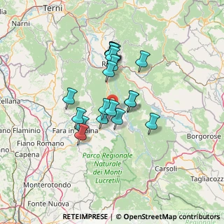 Mappa Via Salaria Vecchia, 02030 Torricella In Sabina RI, Italia (11.481)