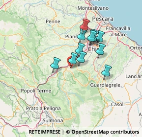 Mappa SP 41, 65020 Turrivalignani PE, Italia (11.095)