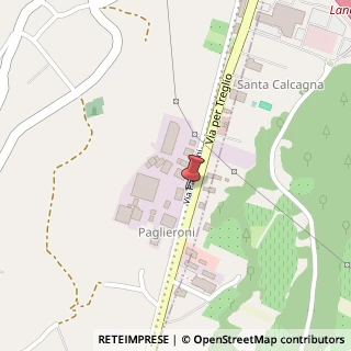 Mappa Via Paglieroni, 86, 66030 Treglio, Chieti (Abruzzo)