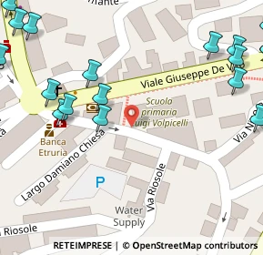 Mappa Viale G. de Vito, 02047 Poggio Mirteto RI, Italia (0.1115)