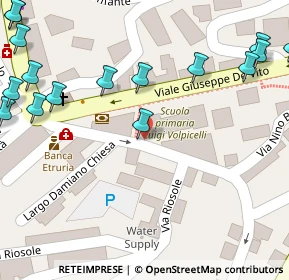 Mappa Viale G. de Vito, 02047 Poggio Mirteto RI, Italia (0.115)