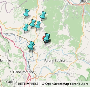 Mappa Viale G. de Vito, 02047 Poggio Mirteto RI, Italia (4.96909)