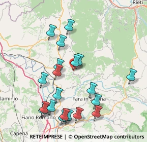 Mappa Viale G. de Vito, 02047 Poggio Mirteto RI, Italia (8.771)