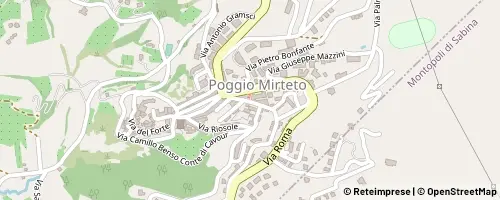 Mappa Poggio Mirteto