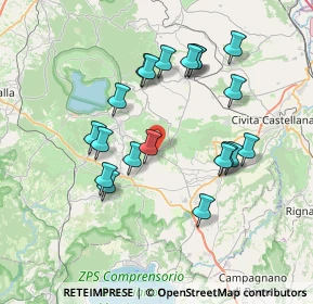 Mappa Km 26, 01037 Ronciglione VT, Italia (7.337)