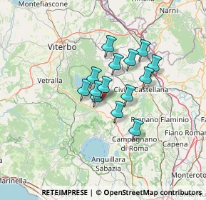 Mappa Km 26, 01037 Ronciglione VT, Italia (9.37643)