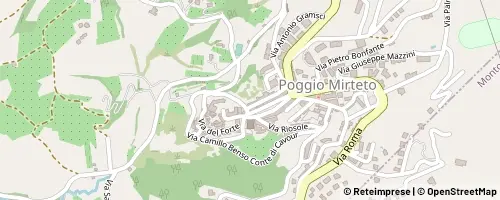 Mappa Poggio Mirteto