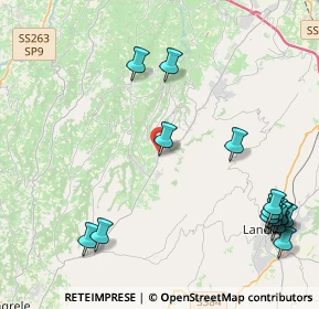 Mappa S.P. 218 Ex S.S. 538 Marrucina, 66030 Arielli CH, Italia (5.94375)