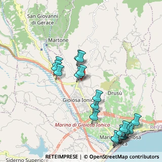 Mappa Via Santa, 89042 Gioiosa ionica RC, Italia (2.8155)