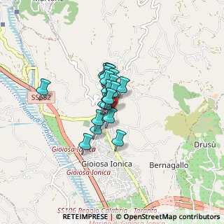 Mappa Via Santa, 89042 Gioiosa ionica RC, Italia (0.5175)