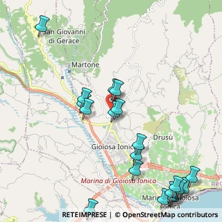 Mappa Contrada Rubina, 89042 Gioiosa Ionica RC, Italia (3.059)