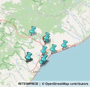 Mappa Contrada Rubina, 89042 Gioiosa Ionica RC, Italia (6.90462)