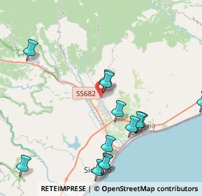 Mappa Viale Stazione, 89042 Gioiosa Ionica RC, Italia (5.15846)