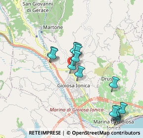 Mappa Viale Stazione, 89042 Gioiosa Ionica RC, Italia (2.10857)