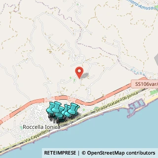 Mappa Unnamed Road, 89047 Roccella Ionica RC, Italia (1.443)