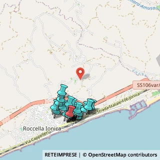Mappa Unnamed Road, 89047 Roccella Ionica RC, Italia (1.21)