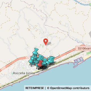 Mappa Unnamed Road, 89047 Roccella Ionica RC, Italia (1.20933)