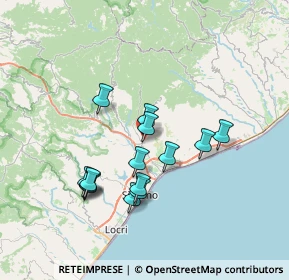 Mappa Via Principe di Piemonte, 89042 Gioiosa Ionica RC, Italia (7.05143)