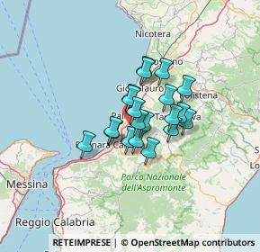 Mappa 89028 Seminara RC, Italia (9.0615)