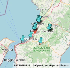 Mappa 89028 Seminara RC, Italia (9.86588)