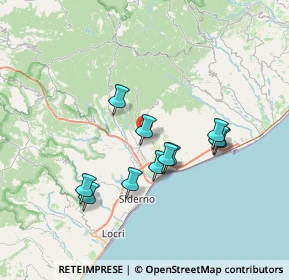 Mappa Contrada Mazzarella, 89042 Gioiosa Ionica RC, Italia (6.84)