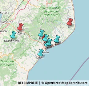 Mappa Contrada Mazzarella, 89042 Gioiosa Ionica RC, Italia (10.83636)