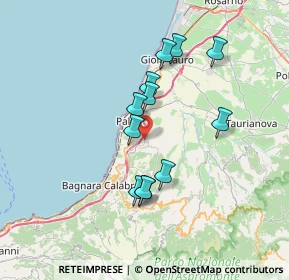 Mappa Via Luzzatti, 89028 Seminara RC, Italia (6.78167)