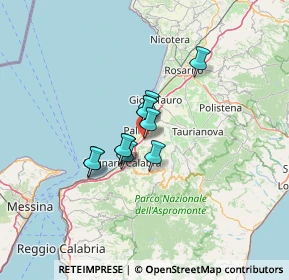 Mappa Via Luzzatti, 89028 Seminara RC, Italia (8.73273)