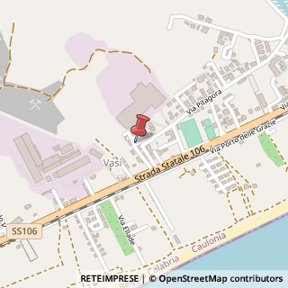 Mappa Via Carlo Levi, 21, 89041 Caulonia, Reggio di Calabria (Calabria)