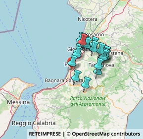 Mappa Bivio San Elia, 89015 Palmi RC, Italia (11.1645)