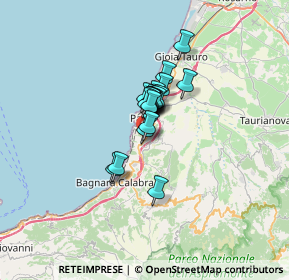 Mappa Bivio San Elia, 89015 Palmi RC, Italia (3.985)