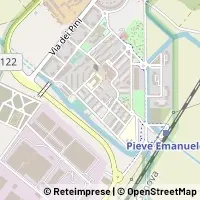 Mapa Pieve Emanuele