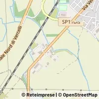 Mapa Borgo Vercelli