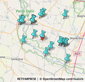 Mappa Via Kennedy, 25022 Borgo San Giacomo BS, Italia (7.539)