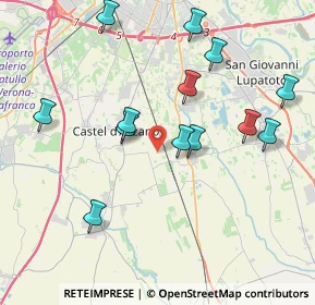 Mappa Corte Zera - Via Zera, 37060 Verona VR, Italia (4.04923)