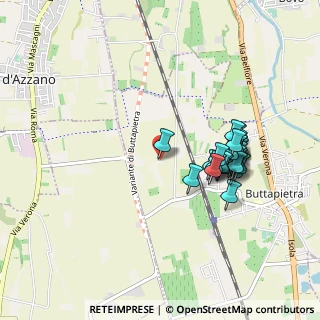 Mappa Corte Zera - Via Zera, 37060 Verona VR, Italia (0.87308)